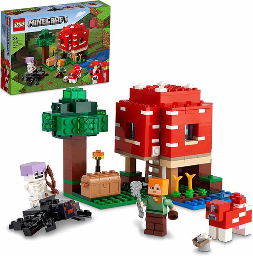 Lego Minecraft: The Mushroom House