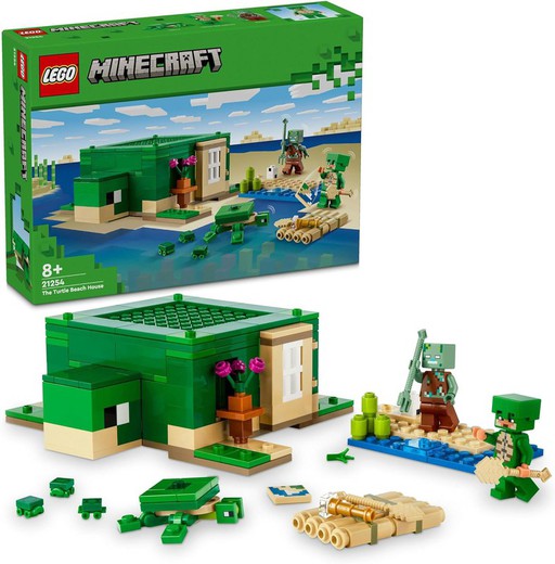 Casa da Tartaruga de Praia Lego Minecraft