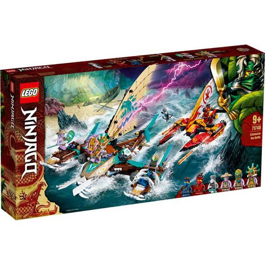 Лего Ниндзяго - Морской бой на катамаране
