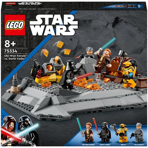 LEGO - Star Wars Battle of Obi-Wan Kenobi against Darth Vader