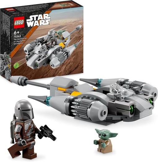 Lego Star Wars - Star Wars Microfighter: Caza Estelar N-1 de The Mandalorian