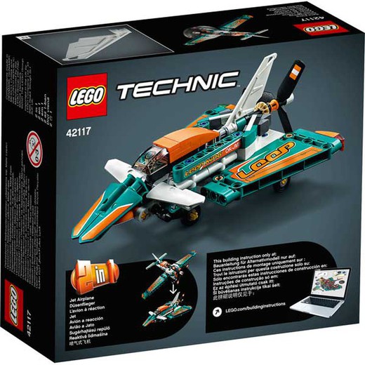 Lego Technic - Avión de Carreras