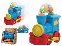 Locomotiva infantil de bolas - Bebelitos