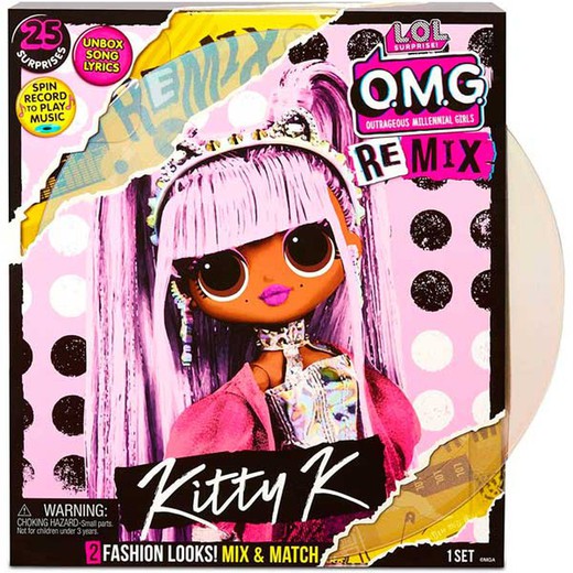 LOL OMG Remix Kitty Queen Pop