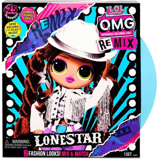 LOL Surprise OMG Fashion Dolls Remix Series Line Dancer Country Music