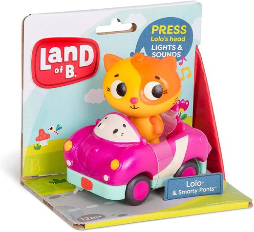 Lolo & Smarty Pants - Cat and his Car - B.You