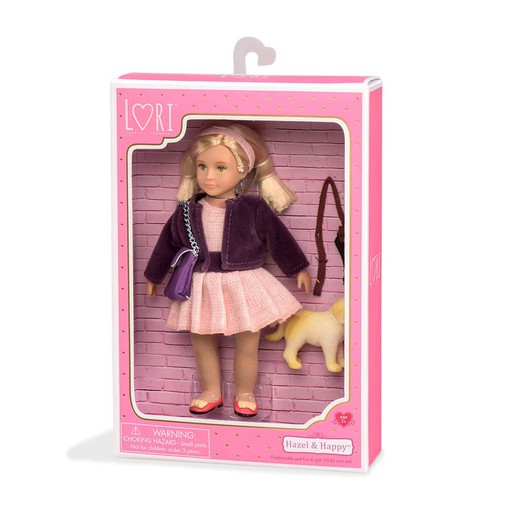 Lori - Hazel doll and her puppy Happy