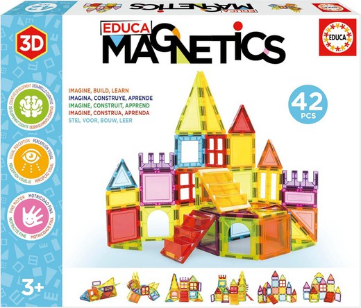 Magnetics 42 Pieces - Educa