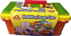 Plasticine case with molds