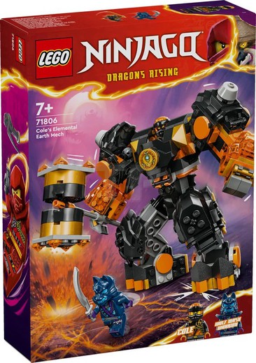 Elementale Mecca Earth Cole - Lego Ninjago