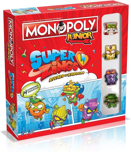 Monopoly Junior SuperZings - Настольная игра