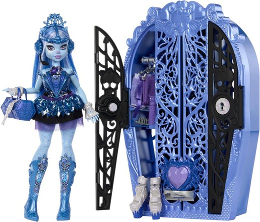 Monster High Skulltimate Secrets Abbey Bominable poupée avec armoire