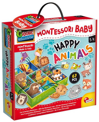 Bébé Montessori - Animaux heureux
