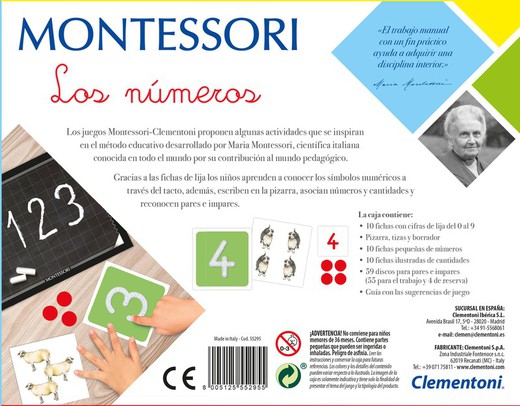 Montessori - The Numbers