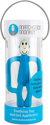 BLUE MATCHSTICK MONKEY TEETHER