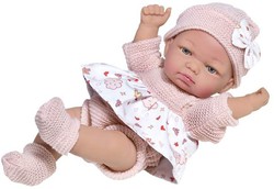 Розовая шерстяная кукла 25 см - Rauber