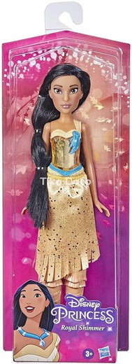 Pocahontas Doll Royal Glitter Princesses Disney