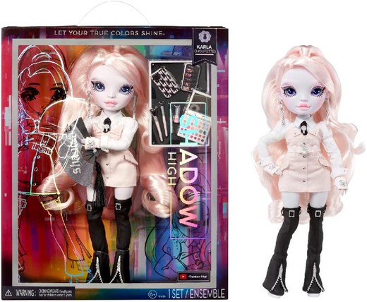 Muñeca Rainbow High Shadow High Serie 2 Karla Choupette (Pink)