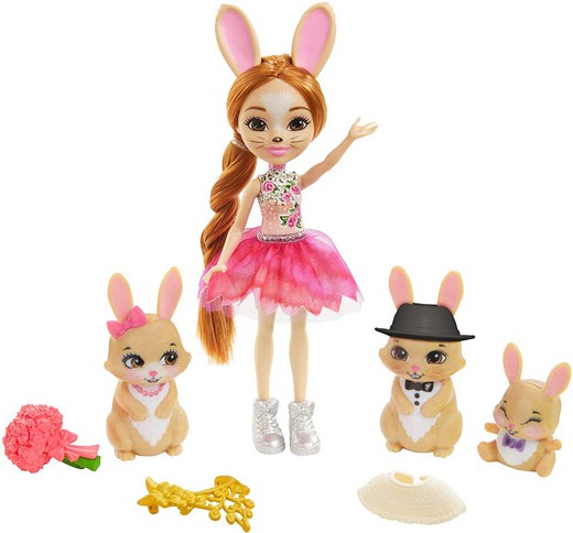 Royal Rabbit Family Doll