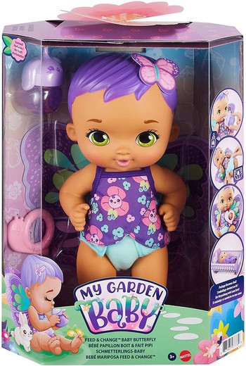 Mon bébé bébé violet de jardin