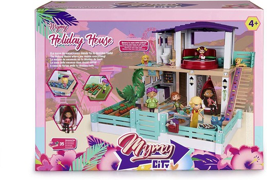 Mymy City - Holiday House - Casita de muñecas amueblada