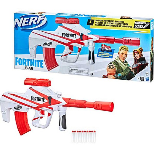 Nerf Fortnite B-AR Lanzadardos — Juguetesland