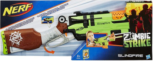 Nerf - Lanzadardos Slingfire Zombie