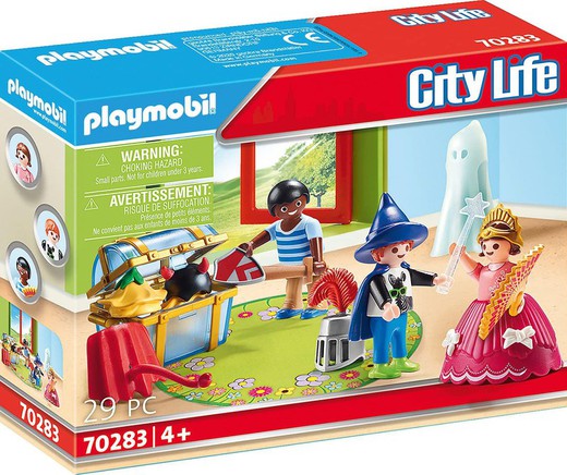 Crianças fantasiadas - Playmobil City Life