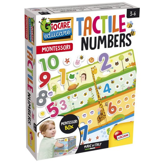 Números Táctiles - Montessori