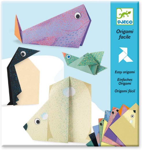 Origami Papiroflexia - Animales Polares - Djeco