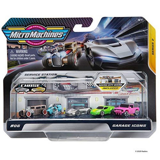 Pack Cinco Coches Micro Machines - SURTIDO