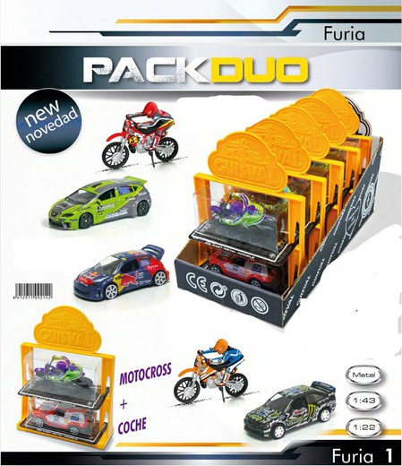 Duo Pack (мотоцикл + автомобиль) - Guisval