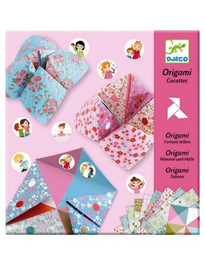 Origami Origami Salt Cellar Flowers - Djeco