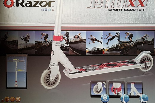 Razor Pro XX Scooter - Silber