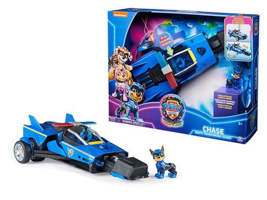 Paw Patrol Mighty Movie Deluxe Chase Vehicle