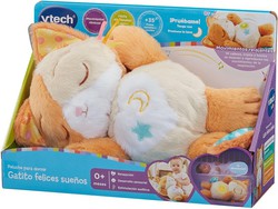 Sweet Dreams Kitty Sleeping Plush Toy - Vtech