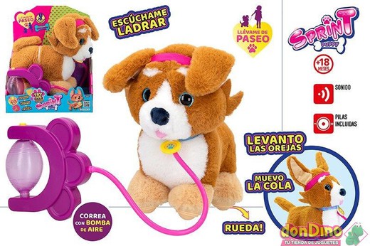 Perrito sprint puppy llevame paseo