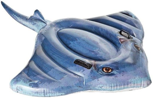 STRIPED FISH - INFLATABLE - PHOTOREALIST + 2 GRIFFE - 193X119 CM