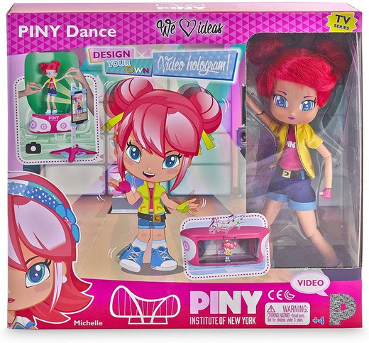 Piny Doll Fashion - Boneca de Dança Piny