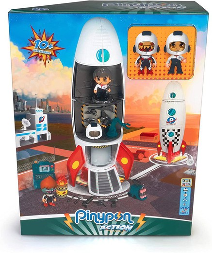 Pinypon Action - Rakete, Weltraumrakete