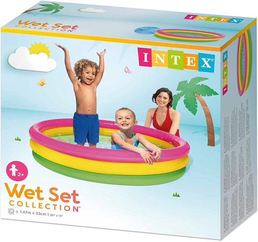 Intex Inflatable Pool - 3 Rings