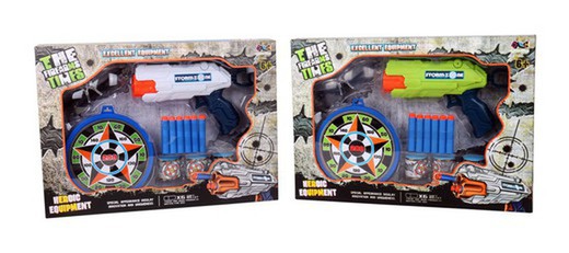 Target pistol and foam darts