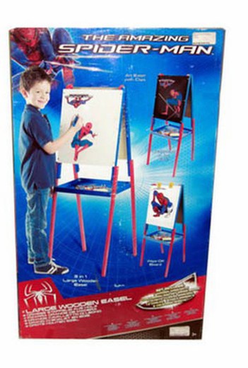 3 In1 Holz Spiderman Schiefer