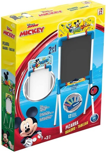 Mickey Mouse 2 in 1 Children's Chalkboard - Boys