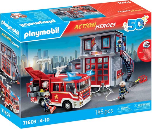 Playmobil Action Heroes Mega Set Pompieri