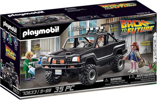 Playmobil Retour vers le futur Le pick-up de Marty