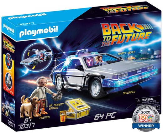 Playmobil - Back to The Future Delorean with Light Effects
