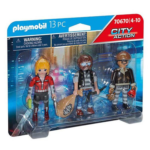 Playmobil City Action - Set Thieves