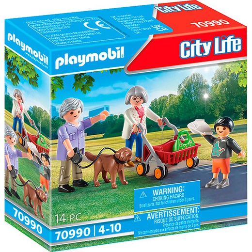 Playmobil City Life Grandparents and Grandson