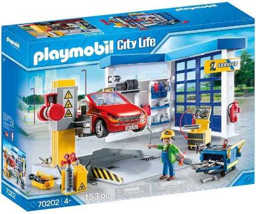 Playmobil City Life - Автомобильная мастерская